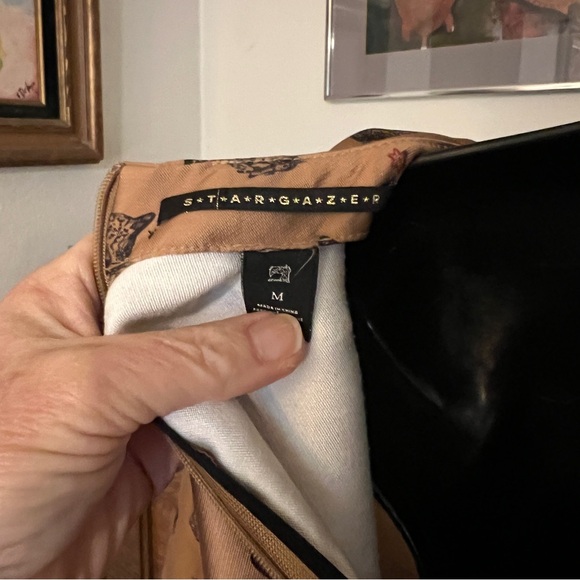 Scotch & Soda Brown Patterned Shirt with Ruffle Detail - Picture 12 of 13